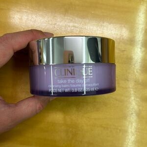 Clinique Take the day off cleansing balm.  3.8 oz